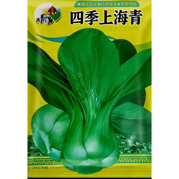 【上海青免洗種子】正宗原裝｜台灣青江菜種子｜脆嫩無筋30天快收｜陽台盆栽四季可種｜耐熱耐雨台灣適種｜附簡易教程｜現貨