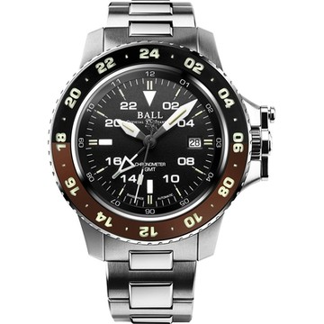 BALL 波爾 Engineer Hydrocarbon AeroGMT II 天文台認證機械腕錶 夏日煥新提案 送禮推薦-42mm DG2018C-S12C-BK