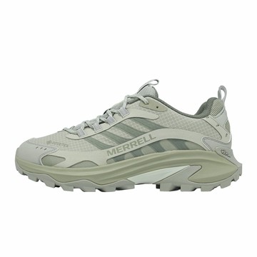 Merrell 登山鞋 Moab Speed 2 GTX 女鞋 防水 茶綠色 機能 越野 健行 ML00003622