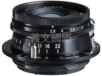 福倫達專賣店:福倫達Voigtlander HELIAR 40mm F2.8 Aspherical L (L39) (黑)