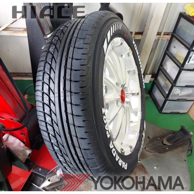 安心梱包 車検対応品 系ハイエース 系 タイヤホイールセット