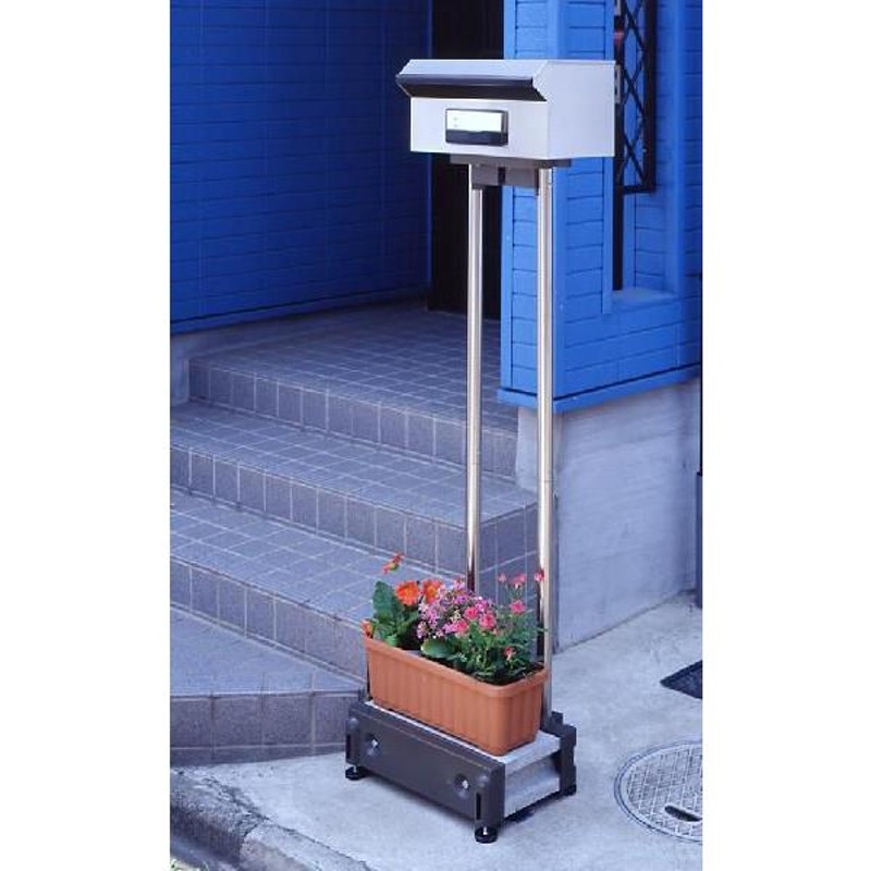 MJ PT OG　スタンドポスト　郵便ポスト　ブルー MJ PT OGスタンドポスト郵便ポストブルー