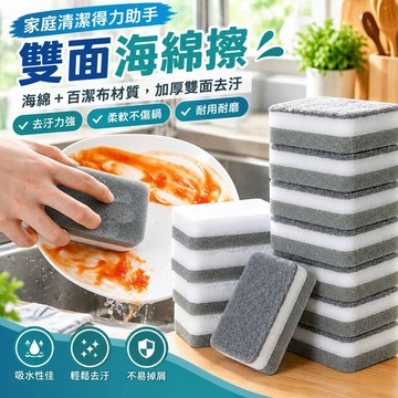 隔日達洗碗海綿刷 海綿菜瓜布 百潔布 清潔刷 雙層海綿 刷碗 洗鍋 刷鍋 刷碗海綿 廚房海綿 清潔好物 柔軟不傷鍋子塗層