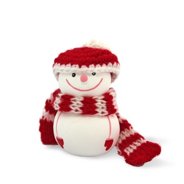 O’Pretty 歐沛媞 室內/車用 香氛擴香石擺飾-雪人(4X8cm)