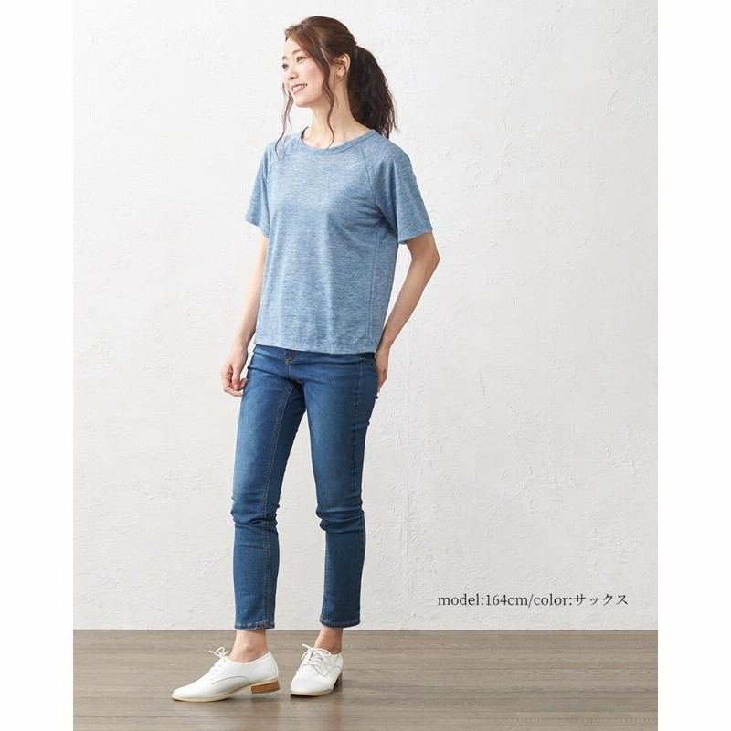 tシャツ リネンTシャツ レディース 楽天市場】【2点で500円OFFクーポン対象】Tシャツ レディース