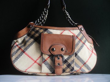 輝煌年代 OLD ERA _早期二手老包Burberry肩背手提包