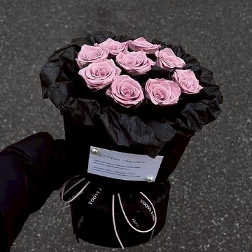 預購【LAMIE】初遇-純欲粉玫瑰花束 卡通花束 絨毛玩具花束 玩偶花束 花束