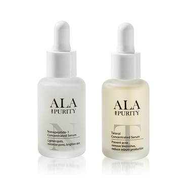 【ALA PURITY 翼】極光煥膚N原液精華30ml+控油淨痘T原液精華30ml