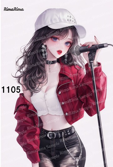 1105 原創貼紙 原創人物貼紙 貼紙 Rimarima RimaRima