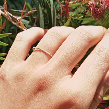 敲敲細戒-925純銀