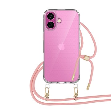 o-one 【軍功II防摔殼-掛繩升級版】Apple iPhone 17 透明掛繩手機殼 編織吊繩 防摔殼 軍功殼