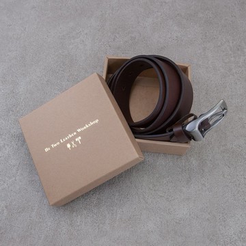 皮帶 belt 義大利植鞣 38mm 真皮腰帶 情人禮物 客製 燙金 禮