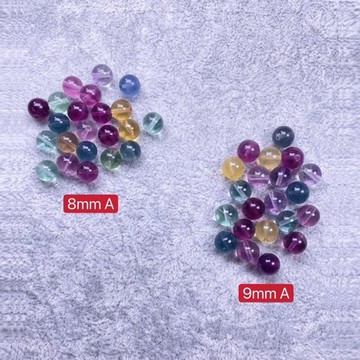 【肯爸水晶嚴選】高品質彩瑩石A/英國料/散珠/全孔/隔珠/配珠/手工串珠編織/材料珠/DIY/單顆/單珠/飾品/水晶