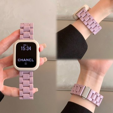 糖果色✨三株鋼錶帶 蘋果錶帶 適用Apple Watch 10 9 8 7 6 5 SE錶帶42mm 46mmUltra