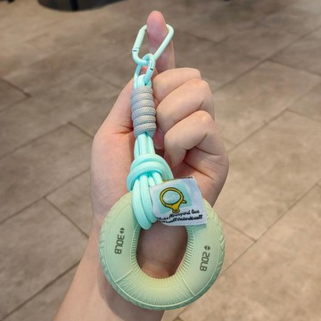 🔥熱銷爆款🔥握力圈鑰匙扣解壓掛件簡約diy訓練五指力量康復握力器揹包小掛件✨好物甄選