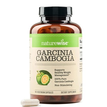 美國代購！原裝正品Naturewise藤黃果濃縮提取物含60%HCA阻碳180粒