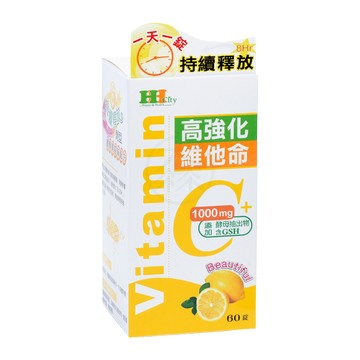 上瀧生技H.City 亮活C高強化維他命C錠  60錠/瓶