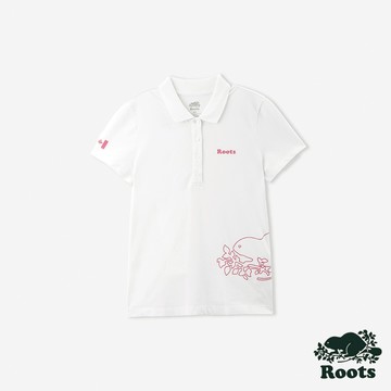Roots女裝- MODERN CLASSIC 短袖POLO衫