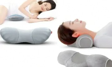 腰枕 Meikaso 腰枕 頸枕 記憶棉 就寢用腰墊 頸部放鬆 可拆洗 腰部支撐 透氣設計 低反發 人體工學 最新款 禮物 日本正規品代購