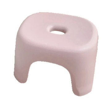 bebehome 清新簡約風加厚家用小凳子  大款 櫻花粉  35x27x25公分  1個