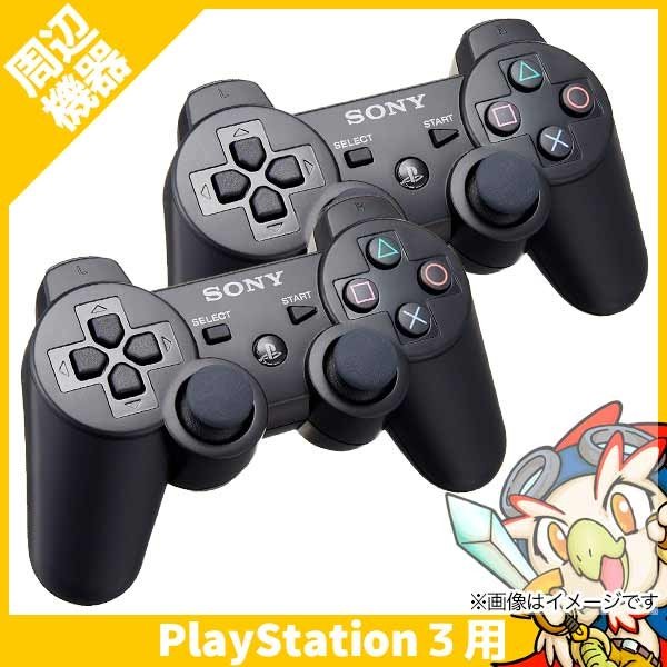 Ps3 コントローラー 純正 ブラック 2個セット プレステ3 ワイヤレス デュアルショック3 黒 中古 通販 Lineポイント最大0 5 Get Lineショッピング