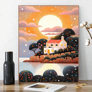 💛盒裝💛台灣製造💛 DIY鑽石貼畫 新款5D鑽石畫 鑽貼畫 手作 水鑽 滿鑽 大幅 手工點鑽畫 立體貼鑽畫 黏鑽畫