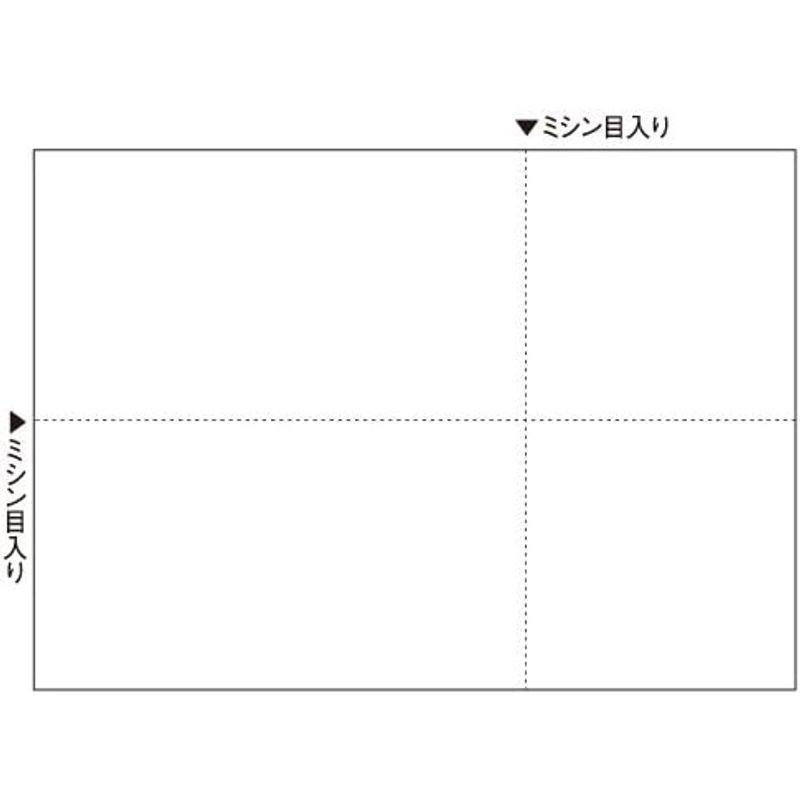 ヒサゴ マルチプリンタ帳票 A4白紙EIAJ対応 (1200枚) BP2066Z