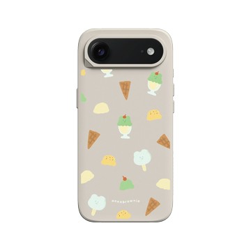iPhone Air SolidX 貝殼灰 - 布朗尼 annnbrownie - 夏日冰淇淋