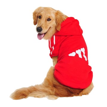 狗衣服 布料  5XL  紅色  1件