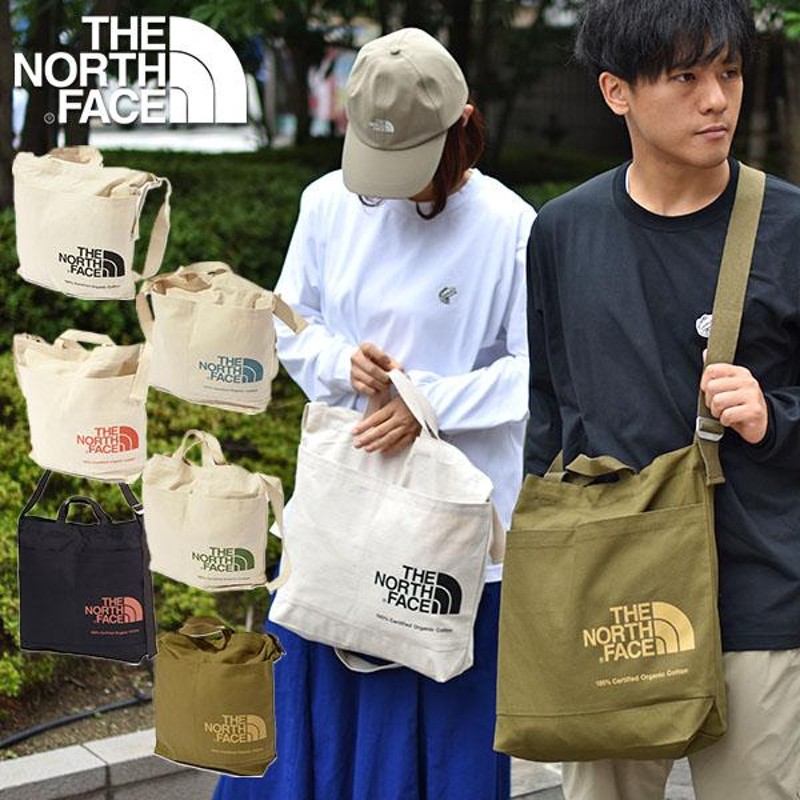 2Way ショルダー トートバッグ ザ ノースフェイス メンズ レディース THE NORTH FACE オーガニック コットン エコバッグ  マルシェバッグ NM82386 2024春夏新色 | LINEショッピング