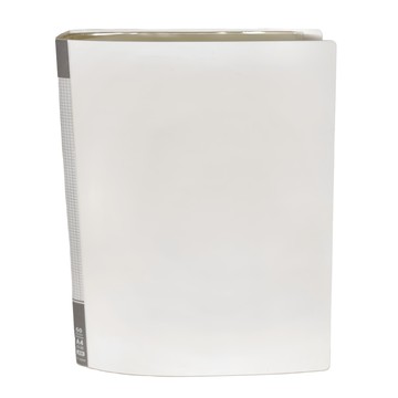 Lan CHYn 連勤牌文具 PP 馬卡龍色系 A4 60入資料簿  白色  1個