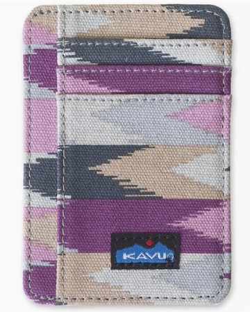 愚公出清西雅圖KAVU Fairbanks 信用卡夾 名片夾 # 三色 黑 卡其 莓果色