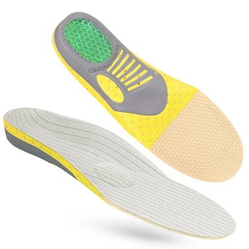 los1527口EVA足弓扁平足支撐運動鞋墊透氣減震足弓支撐籃球跑步矯正鞋墊