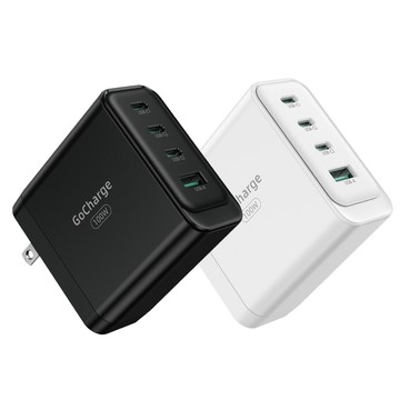 innostyle 100W 四孔 PD快充GaN氮化鎵充電器 Type-C+USB 支援iPhone 18/安卓/手機/平板/筆電