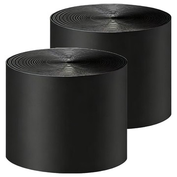 品屋 超耐用抽取背心袋 黑色 200片  2套  13L