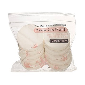 Kyusha~ 天然化妝海綿(大)10入 (KS-1104810)