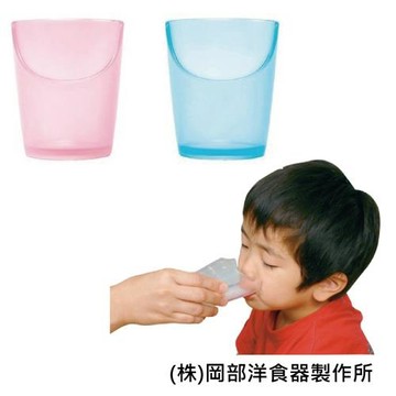 【感恩使者】斜口杯 E1402 -免抬頭 輕鬆喝 -日本製