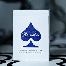 【USPCC撲克】撲克牌 Rounders blue 藍色 稀有 撲克牌-S1032240286