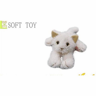 モンスイユ ララ ホワイト 猫 ぬいぐるみ 中古品 - メルカリ