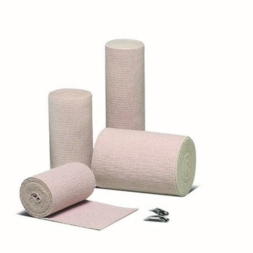 Elastic Bandage EconoWrap LF 3 Inch X 41/2 Yard Standard Compression Clip Detached Closure Tan No Tan Case of 60 by Hartmann Usa Inc