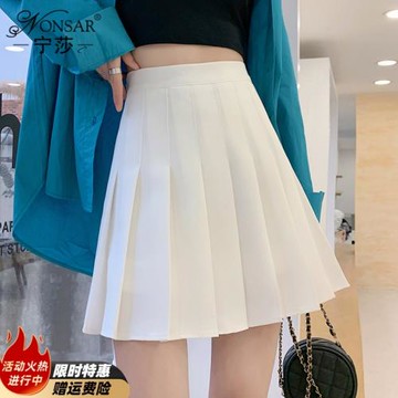 百褶半身裙子女裝春夏季2025新款a字包臀小個子短裙高腰顯瘦秋冬