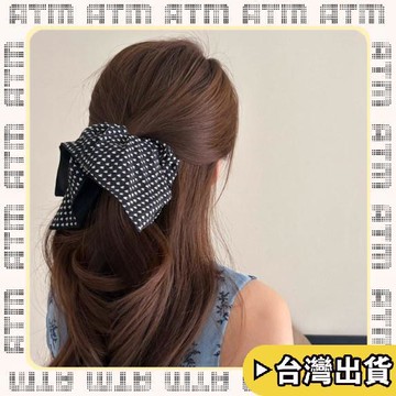 🔥臺灣出貨🔥可開發票✅輕飾時光韓國復古寬邊方巾波點愛心肥腸圈後腦勺顯髮量多橡皮筋氣質髮圈女