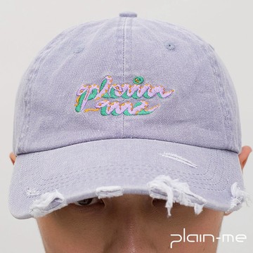 plain-me [蛇年視覺水洗破壞] 老帽 帽 棒球帽 [PLN2312-251]