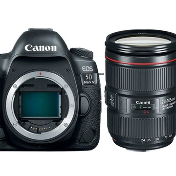 Canon EOS 5D Mark IV / 5DM4 / 5D4 單機身+EF24-105mm F4 II*(中文平輸)~送SD128G卡+副電+座