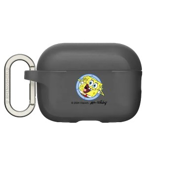 AirPods Pro 2 AirPods Case 黑 - 海綿寶寶 SpongeBob - 海綿寶寶Say Hi
