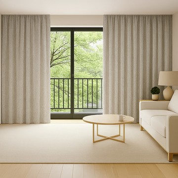 ECSO 打摺遮光窗簾 寬130X高120以內 #S13-3301-1