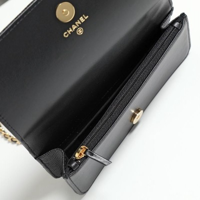 【美品】シャネルCHANEL大きめココマーク黒マトラッセ財布 新品ショルダー CHANEL シャネル ショルダーバッグ MATELASSE マトラッセ AP3465