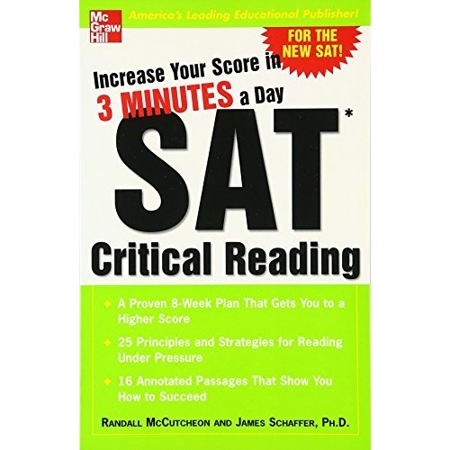 Increase Your Score in Minutes a Day: Sat Critical Reading