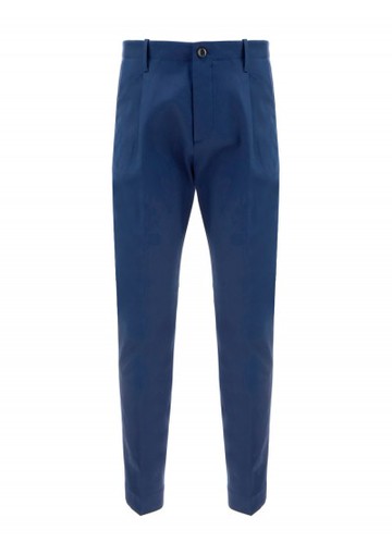Nine In The Morning - Fold Slim Pences Pants - Mens - Blue
