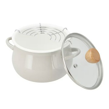 【DECO HOME商品】琺瑯油炸鍋 MO PO002(DH) NITORI宜得利家居